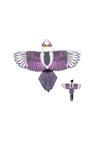 1 Set Çocuk Kostümü Kartal Kanat Cadılar Bayramı Erkek Kız Giydirme Kanat Cadılar Bayramı Partisi Ikramlığı