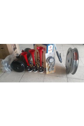Havalı Korna Full + Full Set