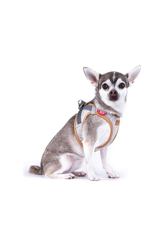 Alpine Curli Clasp Vest Harness Light Gray Xs
