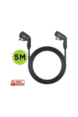 Chargemobile 32 A 22 Kw Trifaze Type 2 Fiş Priz Şarj Seti 5 M Standart Chargemobile 32 A 22 Kw Trifaze Type 2 Fiş Priz Şarj Seti 5 M Standart