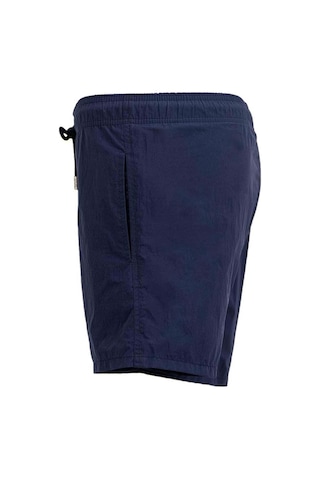 Lacivert Su İtici Özellikli Naylon Kumaş Düz Renk Basic Erkek Plaj Deniz Şort Mayo - 540-lacivert 001