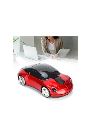 Yuntech01 Abs Malzeme 2.4g Kablosuz Oto Model Optik Mouse, 1600 Dpı Doğru Konumlandırma, Ergonomik Tasarım, Bilgisayar/tablet İçin Ofis/oyun, Siyah Pil Olmadan Gönderim