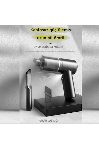 Prohummer Ph214 Kablosuz Şarjlı Mini Süpürge 120watt