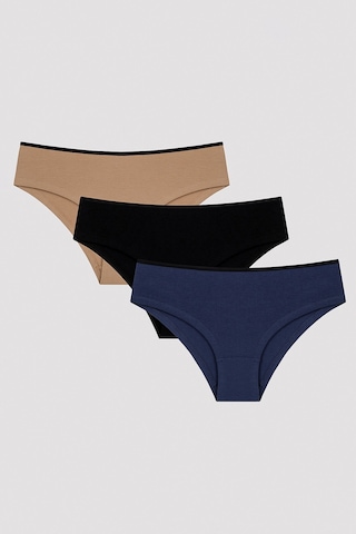 Penti Midnight 3lü Hipster Külot Çok Renkli