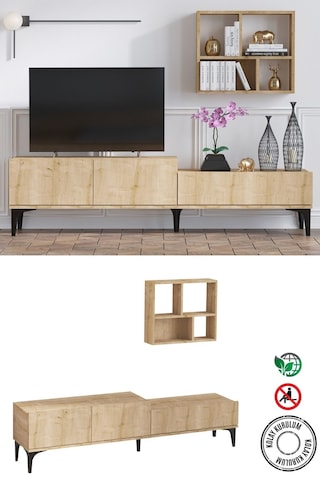 Decormet Lott Tv Ünitesi Safir Meşe -dec-20073 Diğer