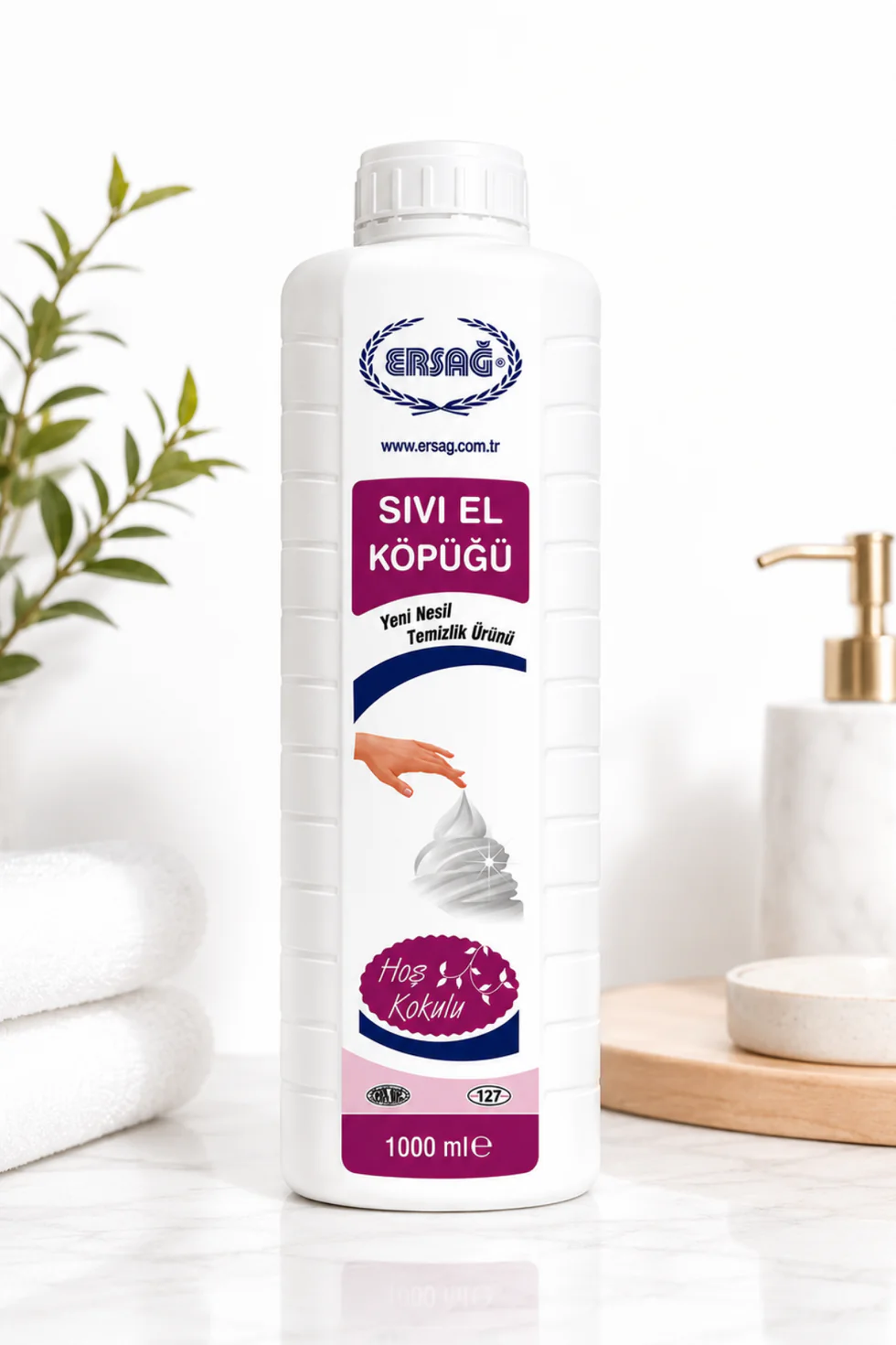 Ersağ Sıvı El Köpüğü 1000 Ml Limon