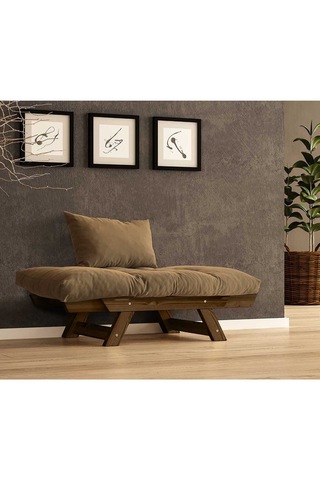 Woodesk Adalar Masif Ceviz-camel Renk Berjer Cpt8132-140