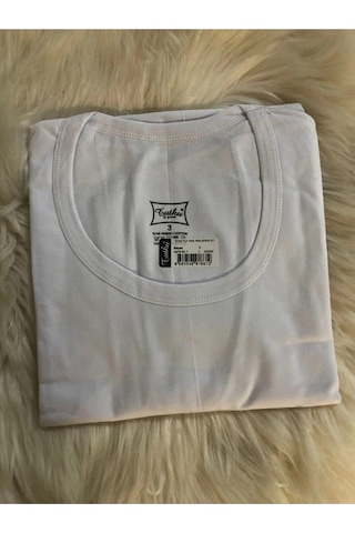 Tutku Erkek Bisiklet Yaka Yarım Kol Fanila Atlet 0103 - 6 Adet 001