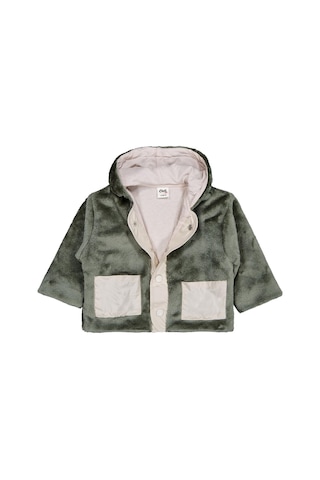 Civil Baby Kapüşonlu 6-18 Ay Hırka - Haki