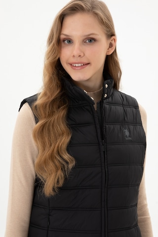 U.s. Polo Assn. Kadın Siyah Yelek Dokuma 50311989-vr046 Siyah