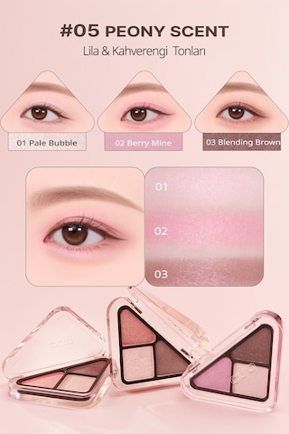 Clıo Essential Shadow Tap 05 Peony Scent