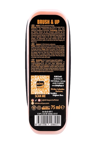 Blink Sport Brush Up 75 Ml Fırçalı Spor Ayakkabı Temizleyici Siyah