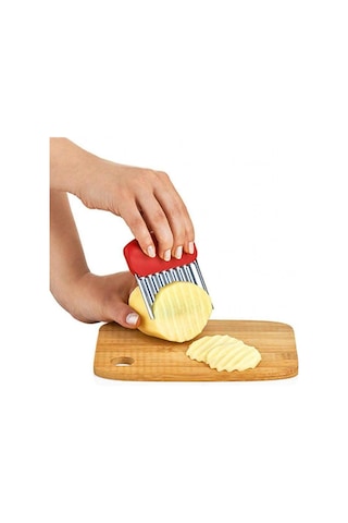 Pratik Chips Chopper Şekilli Sebze Ve Meyve Dilimleyici - Hbcv00000dvv3u Renkli
