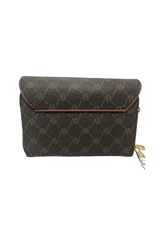 Armine 381 Bayan Çanta Kahverengi Noktalı Kahverengi