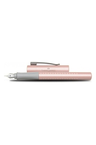 Faber Castell Grip Dolma Kalem İnci Serisi Pembe M