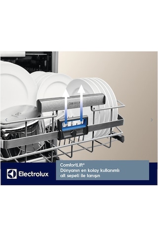 Electrolux ESC87300SX ComfortLift XXL 9 Programlı 13 Kişilik Bulaşık Makinesi