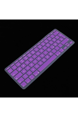 Homyl Avrupa 11 Inç Macbook Için Almanca Fonetik Klavye Mor