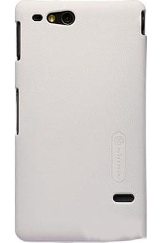Nillkin Xperia Go İle Uyumlu Sert Kauçuk Kılıf Beyaz Renk