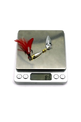1 Adet Kaşık Balıkçılık Cazibesi Spinnerbait 8 Cm 8.6g Pullu Metal Bas Spinner Yem Isca Yapay Kanca Olta Takımı