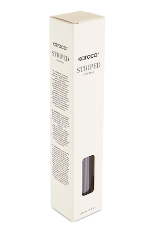 Karaca Striped Konik Mum Antrasit