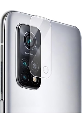 Xiaomi Mi 10T Pro Tempered Cam Kamera Koruyucu Şeffaf (483263859)