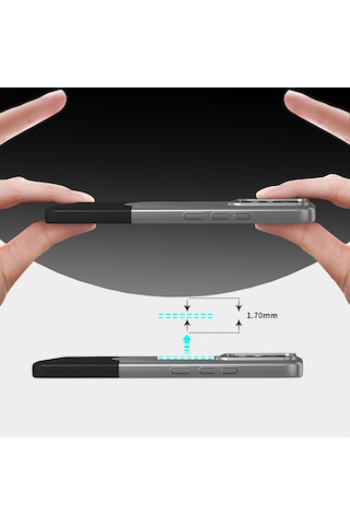 Toyigoo Poco X6 Pro Kılıf Mıknatıslı Duble Kapak - Lacivert Lacivert