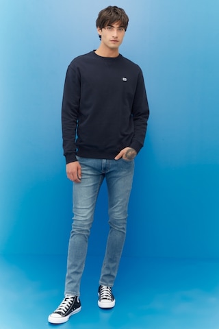 Lee Regular Fit Normal Kesim %100 Pamuk Bisiklet Yaka Şardonlu Sweatshirt L81IRYMA Çok Renkli