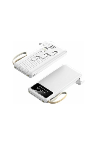 Powerbank Şarj Cihazı 4 Çıkışlı 20.000 Mah Powerbank Taşınabilir Çoklu Giriş