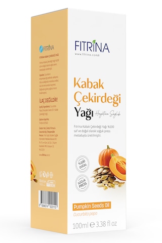 Fıtrina Kabak Çekirdeği Yağı 100 ML