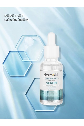 Dermokil Exfoliating Aha+Bha Niacinamide Serum 30 ML