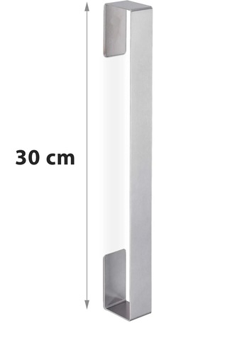 Paslanmaz Çelik Havluluk, Banyo Havlu Askısı, Banyo Aksesuarı 30c Gri