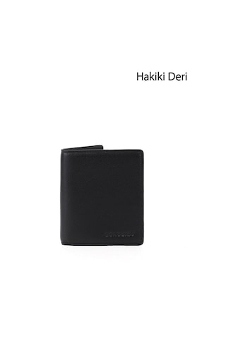 Gönderir Gönderi R Erkek Siyah Hakiki Deri Dikey Cüzdan Ddmx76006853