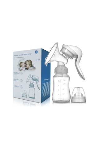 Geeroyoo Güvenli Malzemelerle Yapılmış Manuel Göğüs Pompası, Geri Akış Önleyici, Rahat Tutma Kolu, Yeniden Kullanılabilir