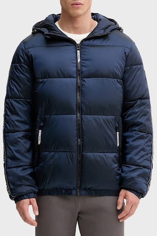 Guess Arlo Kapitoneli Regular Fit Kapüşonlu Şişme Mont Z5bl17wo06ı Erkek Mont Z5bl17 Wo06ı G7r1 Mavi