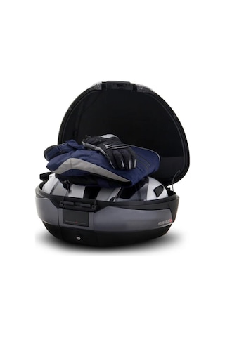 Shad Sh48 Motosiklet Arka Çanta Topcase Siyah 48 Litre Siyah