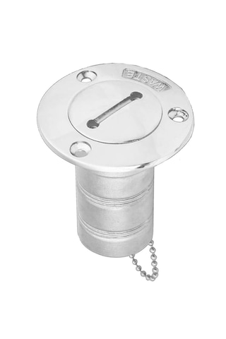 Pis Su Dolum Kapağı. 50mm. Krom Waste Atık Su Dolum Ağzı