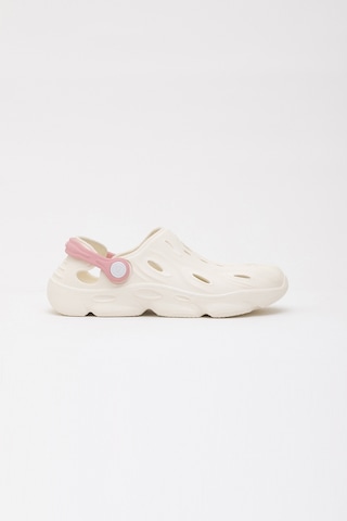 Vaneda 5516 Hybrıd Eva Sandalet Erkek Terlık Fıldısı Beyaz