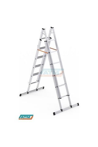 2*4=8+2=10 MT 65X25 ÇİFT SÜRGÜLÜ MERDİVEN