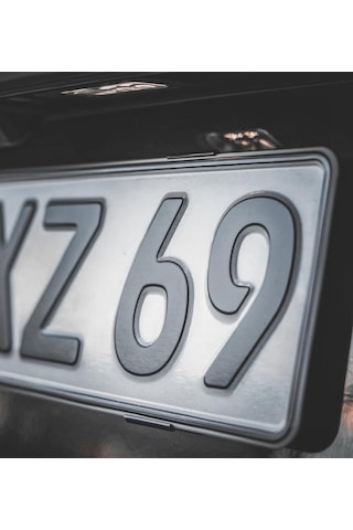 Plexiclick Görünmez Oto Plaka Tutucu Yeni Nesil, Reklamsız, Hayalet Plakalık