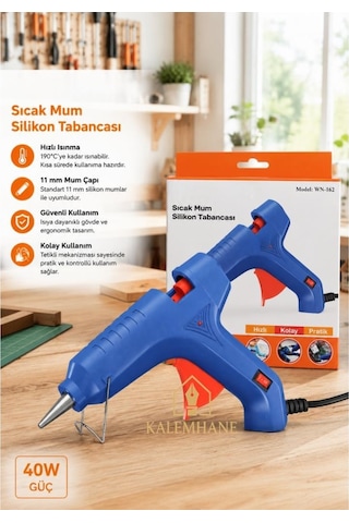 Kalemhane 40w Silikon Tabancası Kalın Silikon Giriş