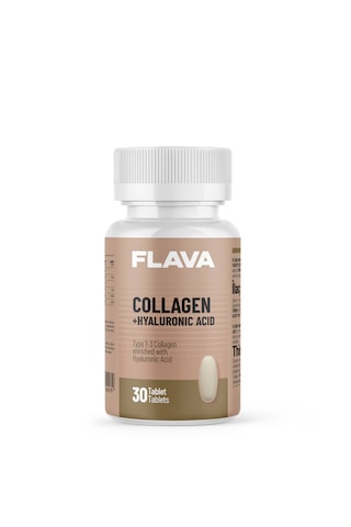 Collagen + Hyaluronic Acid - 30 Tablet