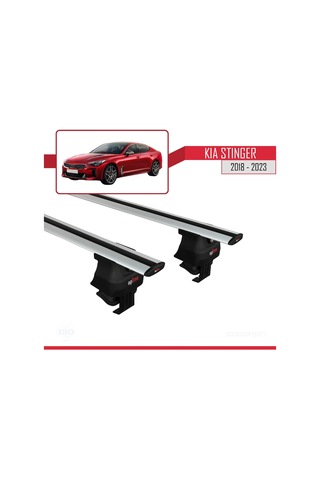 Kia Stinger 2018-2023 Arası İle Uyumlu Ace-4 Ara Atkı Tavan Barı Gri