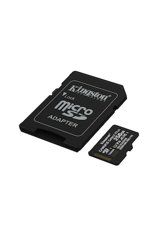 Kıngston Sdcs3/256gb, Canvas Select Plus Gen3 A1, 100mb/s, Microsd Kart Bellek Sd Adaptörlü