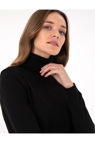 Pierre Cardin Kadın Siyah Kazak /triko 50300786-vr046 Siyah