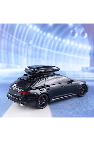 Audi Rs6 1:32 Metal Maket Araba Siyah Birebir Wagon
