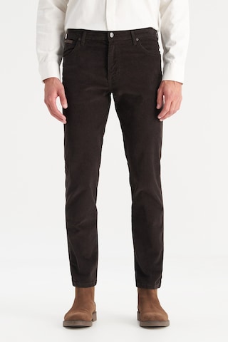 Wrangler Erkek Pantolon Mw12sec H31 Kahve Kahve