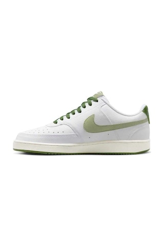 Nike Court Vision Lo White Green Sneaker Günlük Erkek Spor Ayakkabı Beyaz Yeşil Beyaz - Açık Yeşil