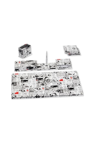Tabac 7250-332 Multicolor Suni Deri Sümen Takımı Show Tabac 7250-332 Multicolor Suni Deri Sümen Takımı Show