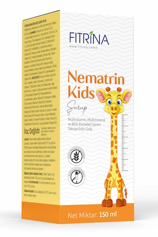 Fıtrina Nematrın Kids Şurup 150 Ml