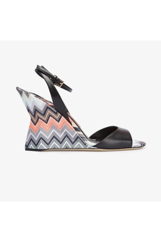 Mıssonı Missoni Kadın Siyah Sandalet